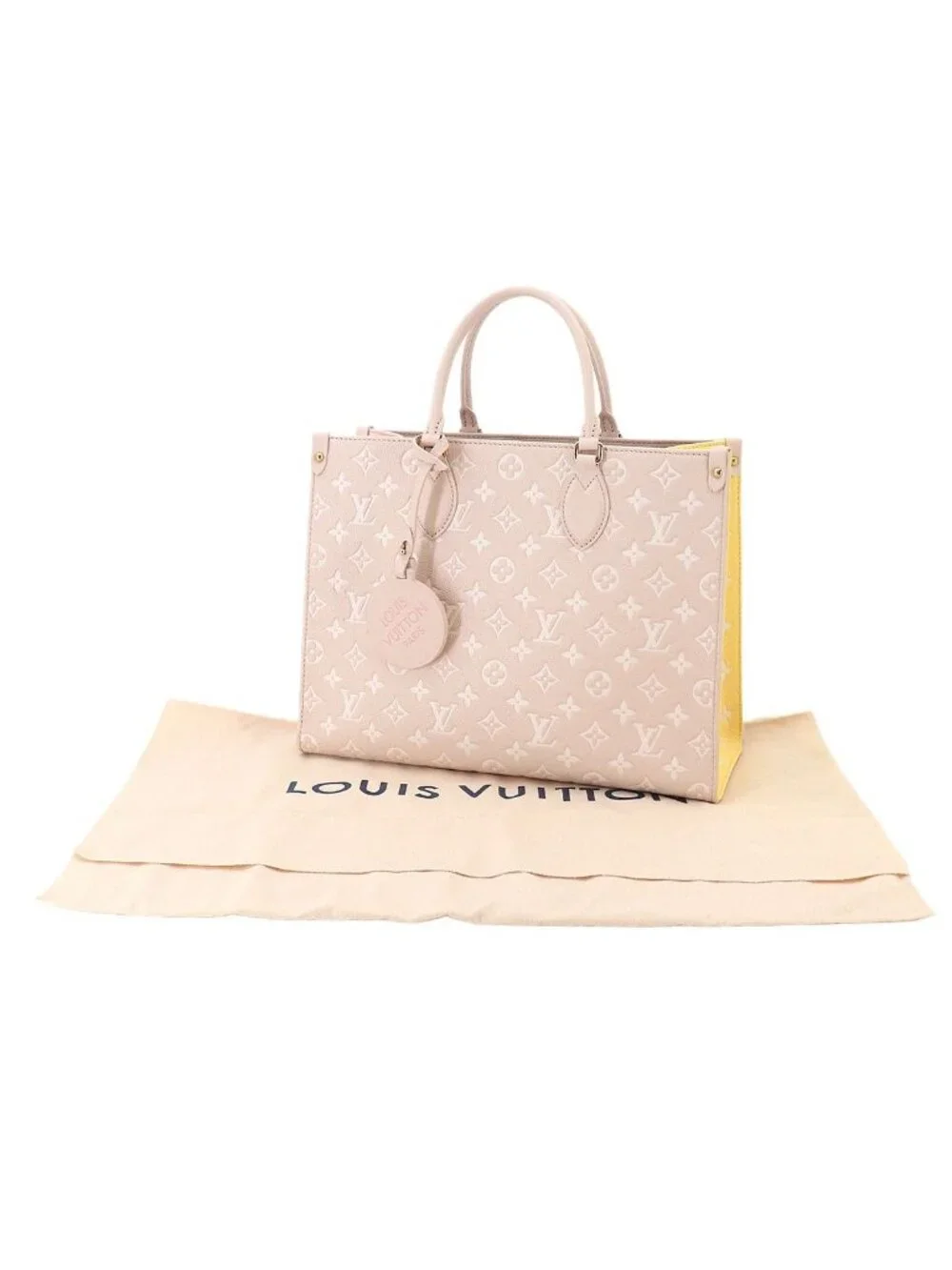 Louis Vuitton Monogram Empreinte On The Go MM 2-Way Tote Shoulder
